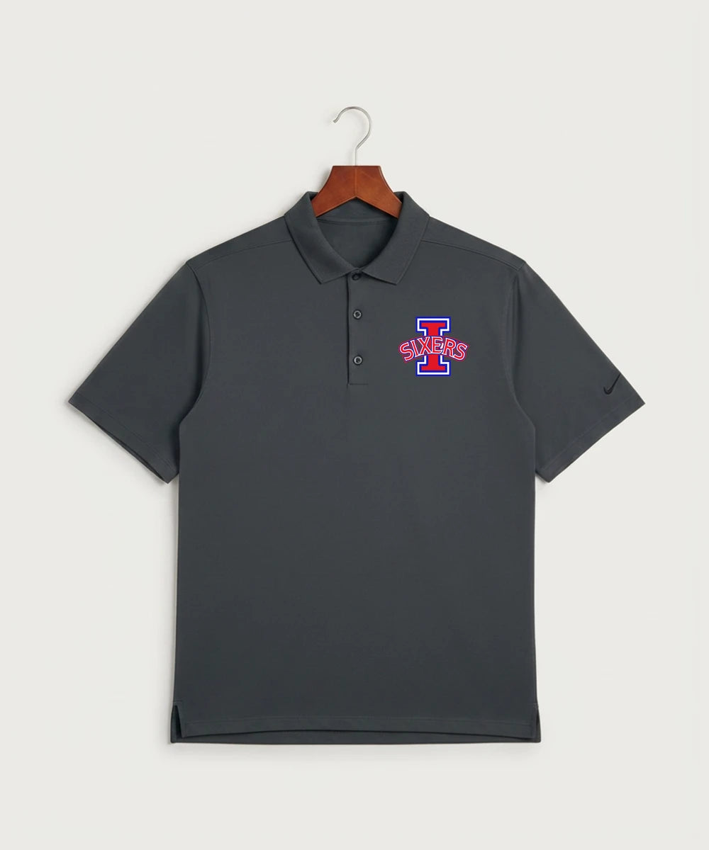 Independence High School Cheer Team - Anthracite Polo - Left Chest