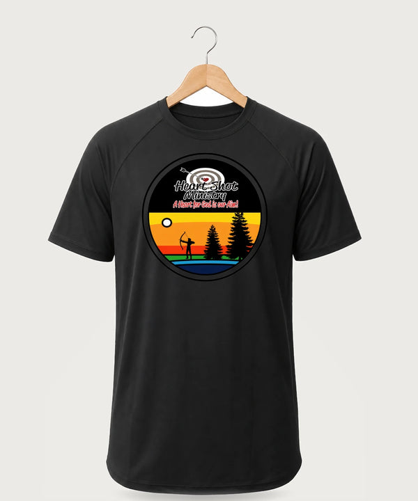 Heart Shot Ministry Archery Team Store - Black Tee