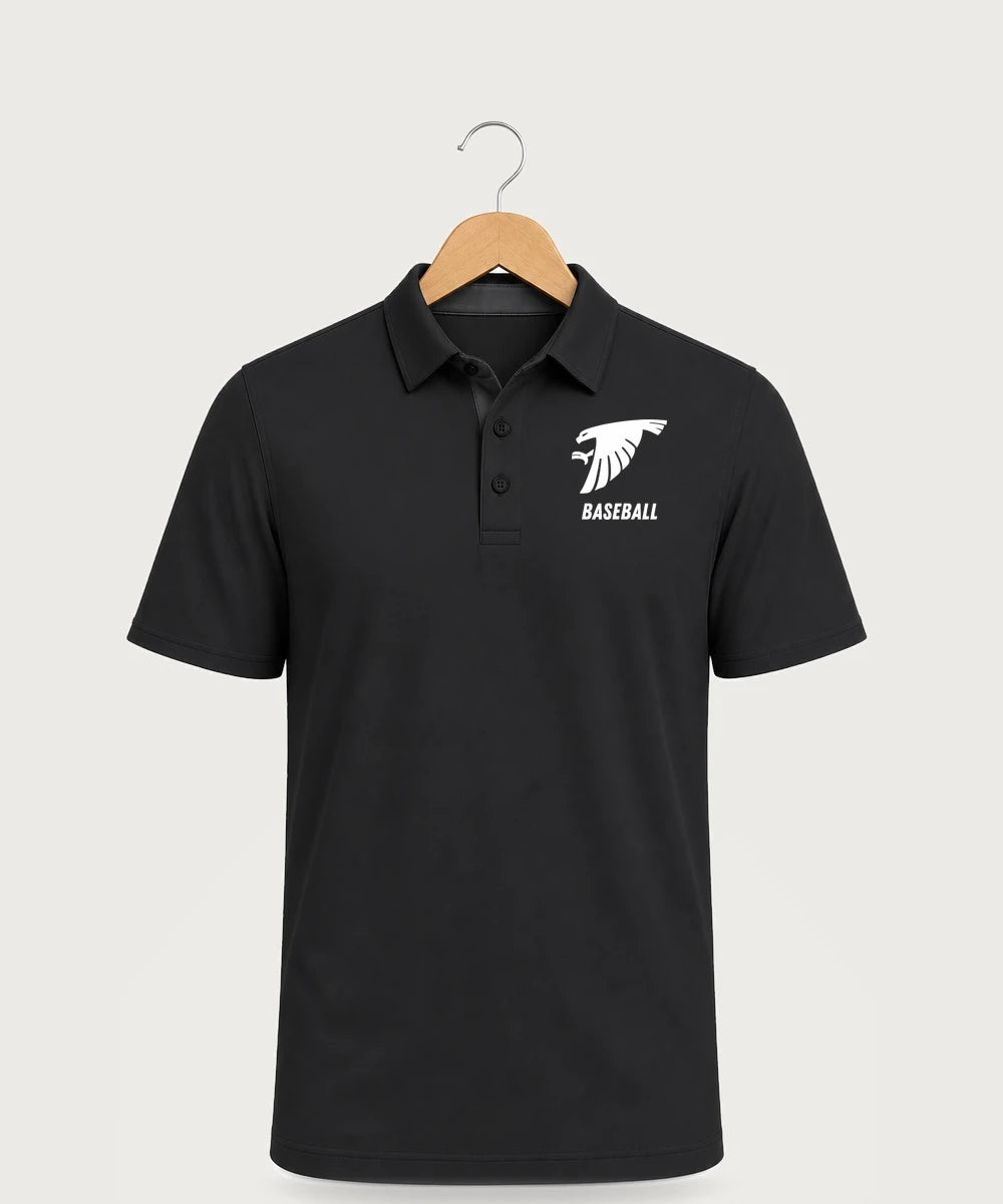 Sauk Valley Community College Baseball Team Store - Black Polo