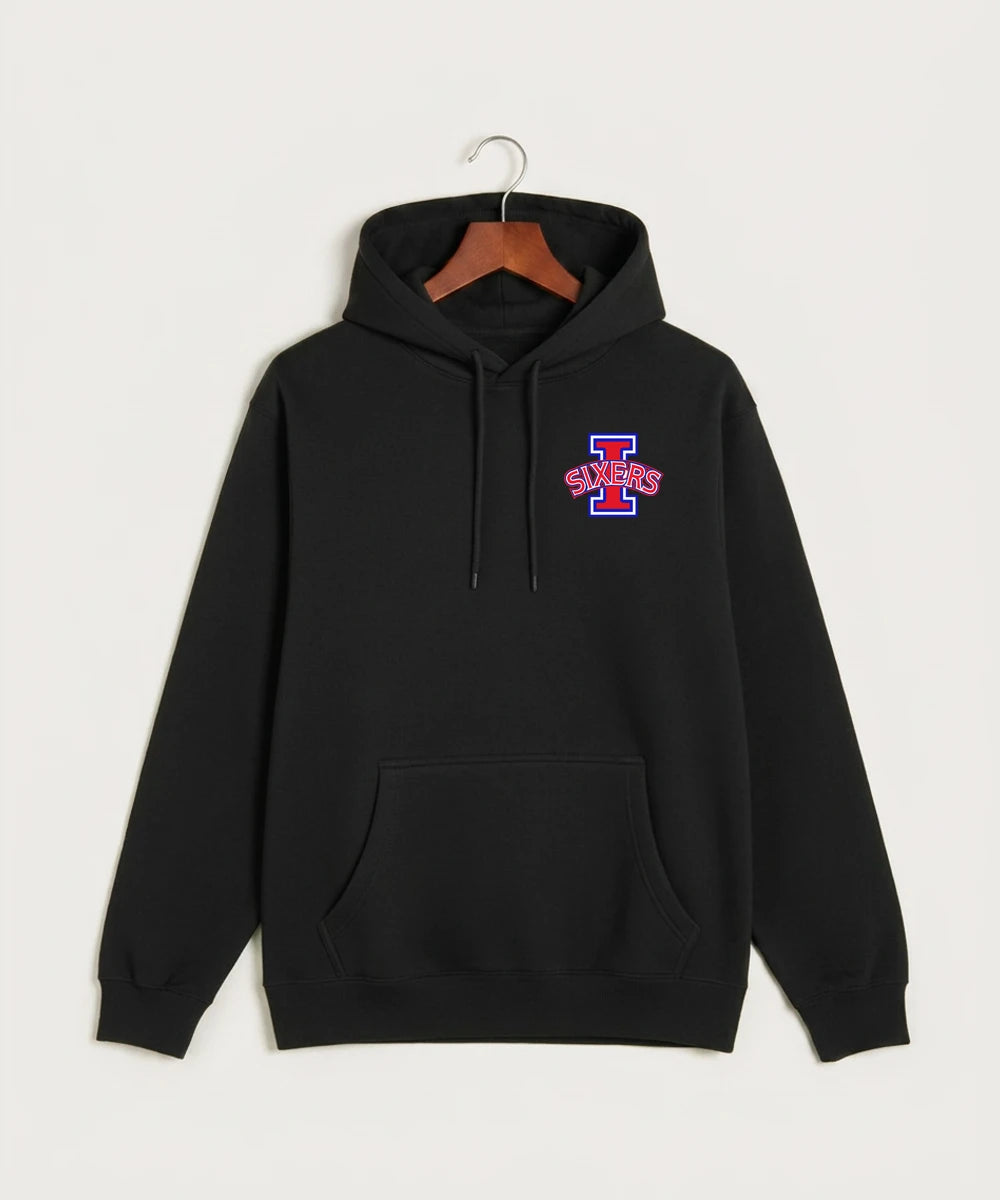 Independence High School Cheer Team - Black Hoodie Value - Left Chest