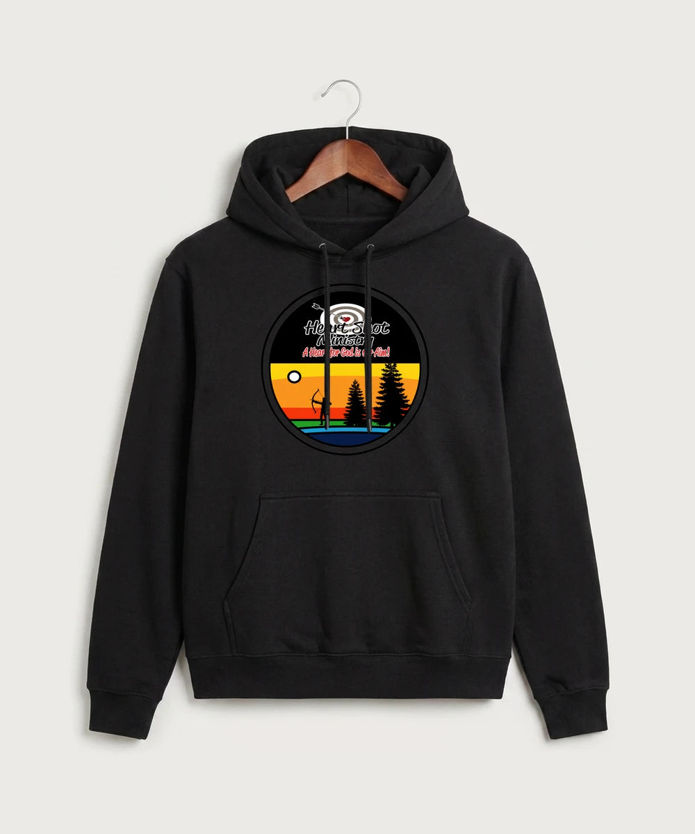 Heart Shot Ministry Archery Team Store - Black Hoodie Value