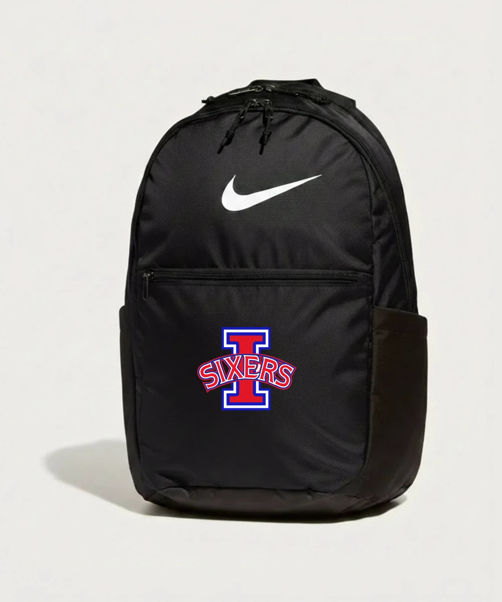 Independence High School Cheer Team - Black Nike Brasilia Medium Backpack NKDH7709