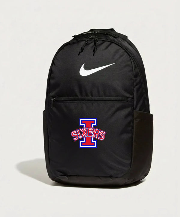Independence High School Cheer Team - Black Nike Brasilia Medium Backpack NKDH7709