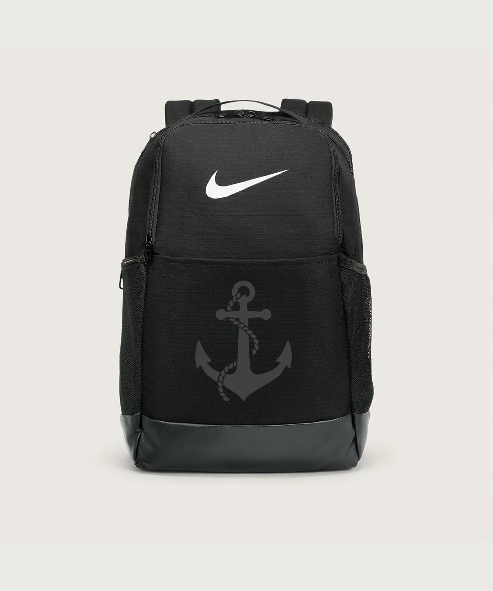 Fulton High School Football (Boys) - Black Nike Brasilia Medium Backpack NKDH7709