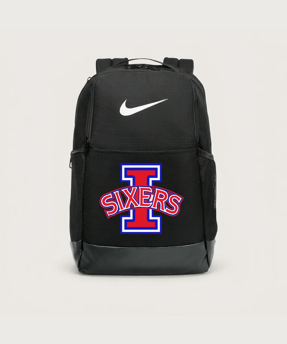 Independence High School Cheer Team - Black Nike Brasilia Medium Backpack NKDH7709