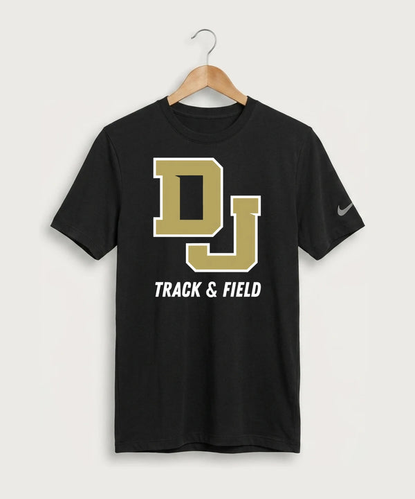 Dublin Jerome Track & Field Team Store - Black Nike Swoosh Sleeve rLegend Tee NKDX8730