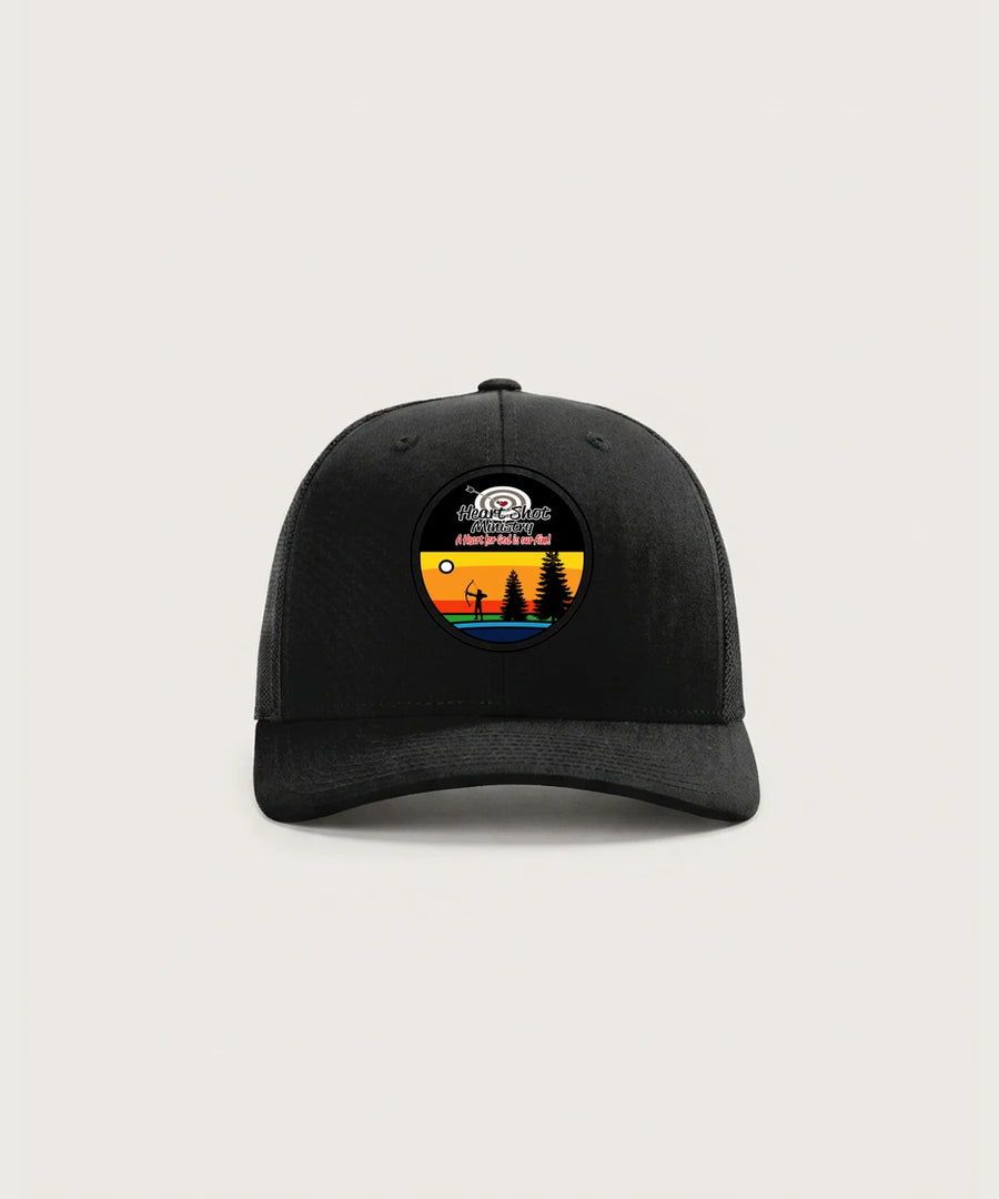 Heart Shot Ministry Archery Team Store - Black Hat