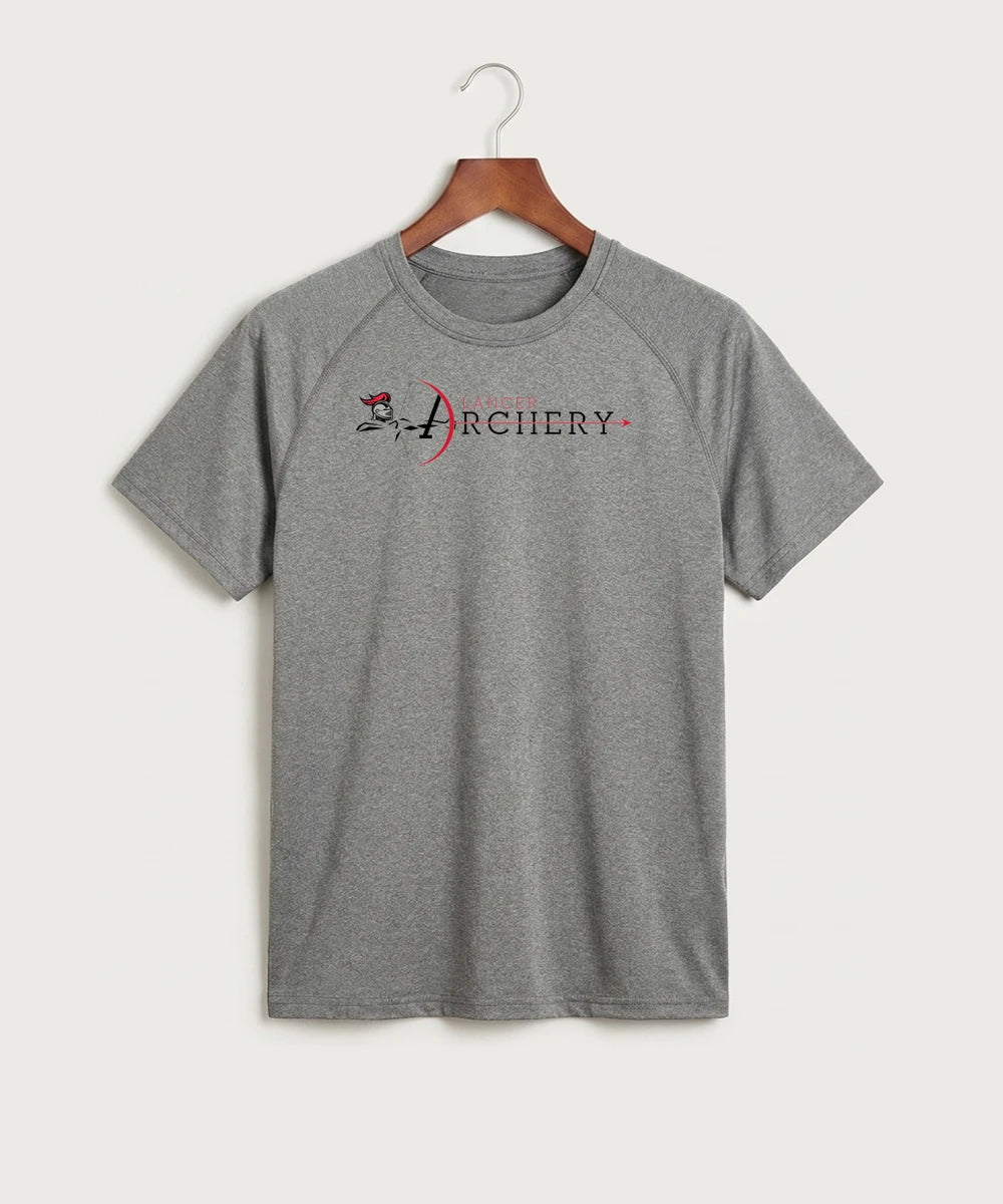 Lancer Archer Club Archery Team Store - Gray Tee