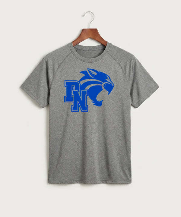 Davenport North High School Basketball Team Store - Gray Tee