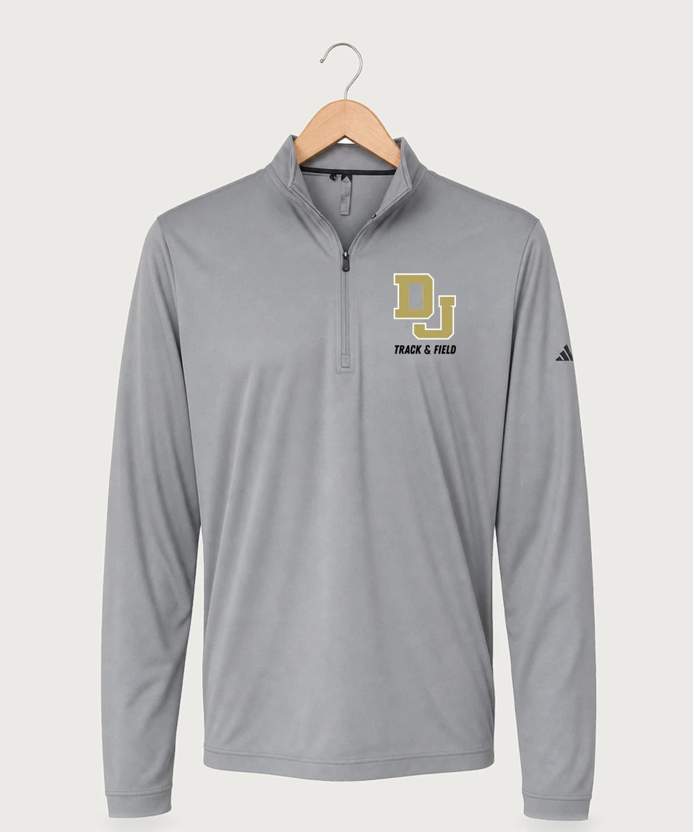 Dublin Jerome Track & Field Team Store - Grey Three Men's Ultimate365 Lightweight Quarter-Zip Pullover