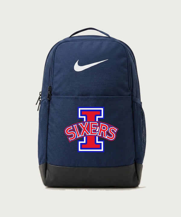 Independence High School Cheer Team - Midnight Navy Nike Brasilia Medium Backpack NKDH7709