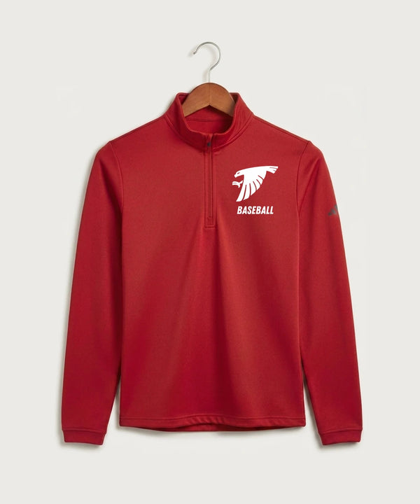 Sauk Valley Community College Baseball Team Store - Power Red Men's Ultimate365 Lightweight Quarter-Zip Pullover