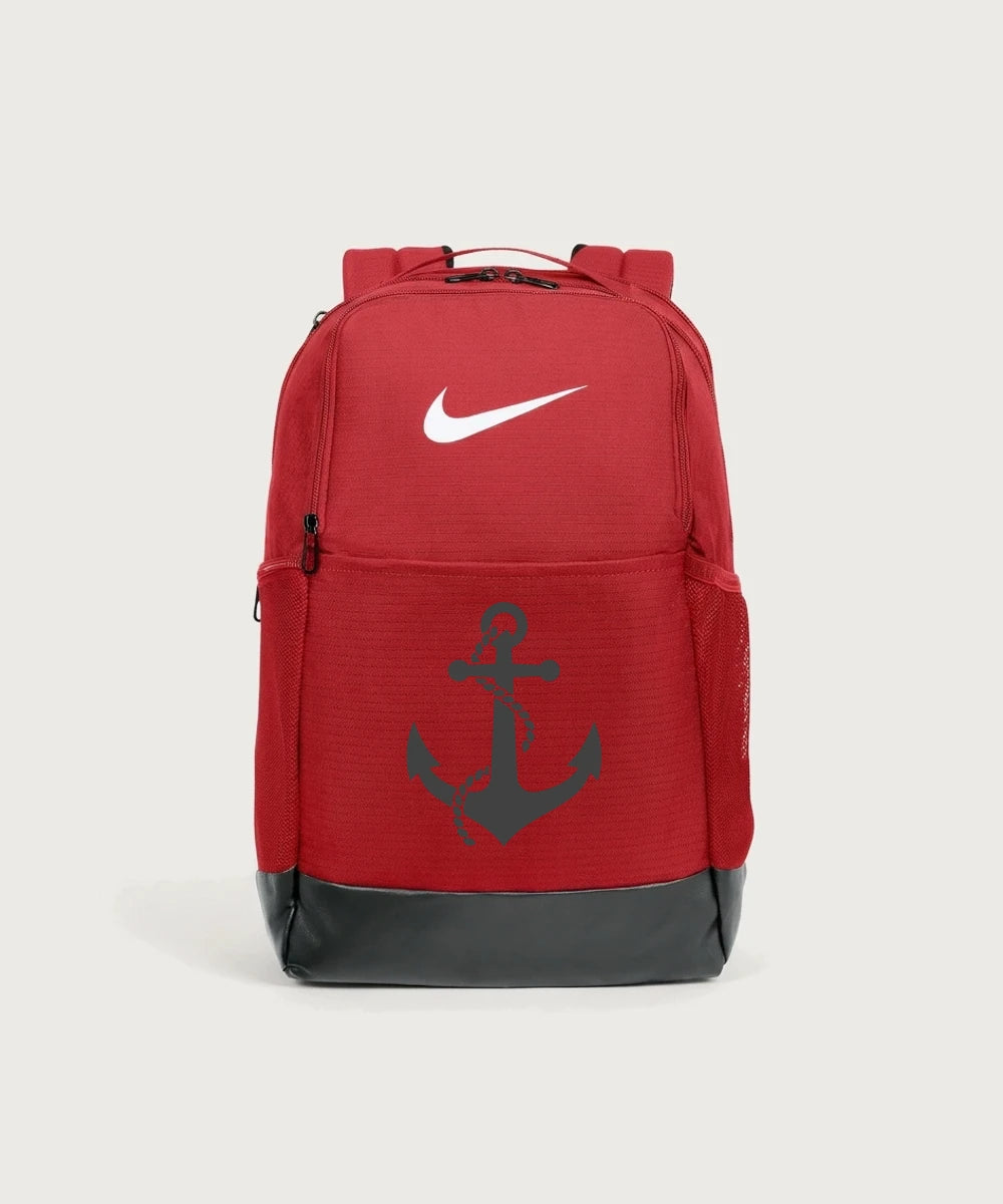 Fulton High School Football (Boys) - University Red Nike Brasilia Medium Backpack NKDH7709