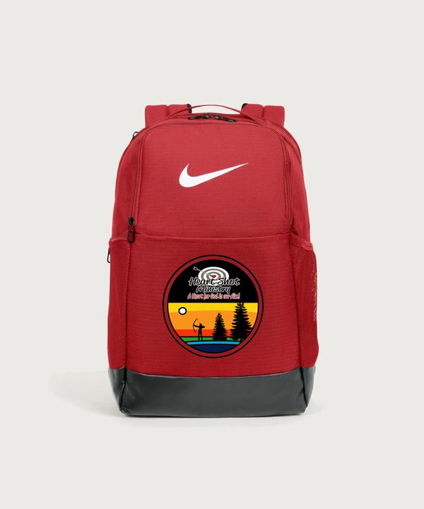 Heart Shot Ministry Archery Team Store - University Red Nike Brasilia Medium Backpack NKDH7709