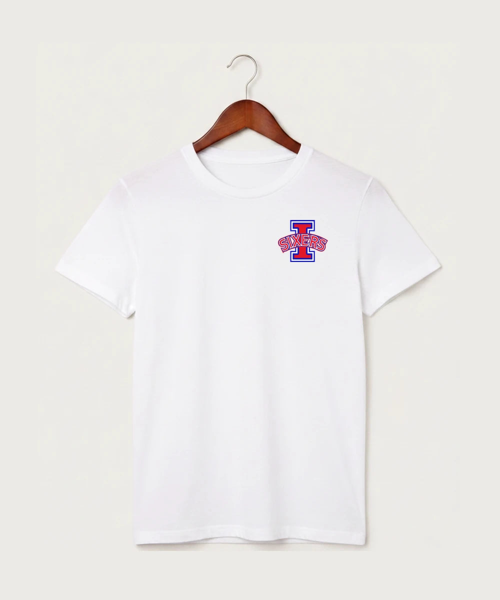 Independence High School Cheer Team - White T-Shirt - Left Chest