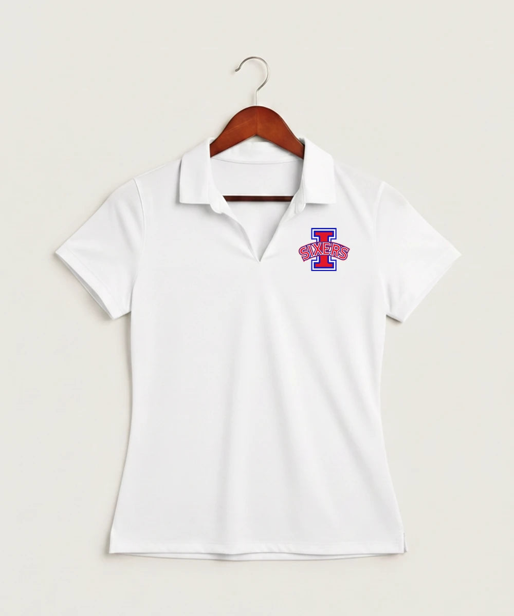 Independence High School Cheer Team - White Polo - Left Chest