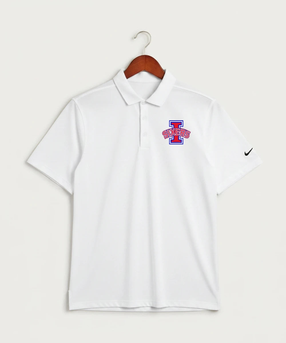 Independence High School Cheer Team - White Polo - Left Chest