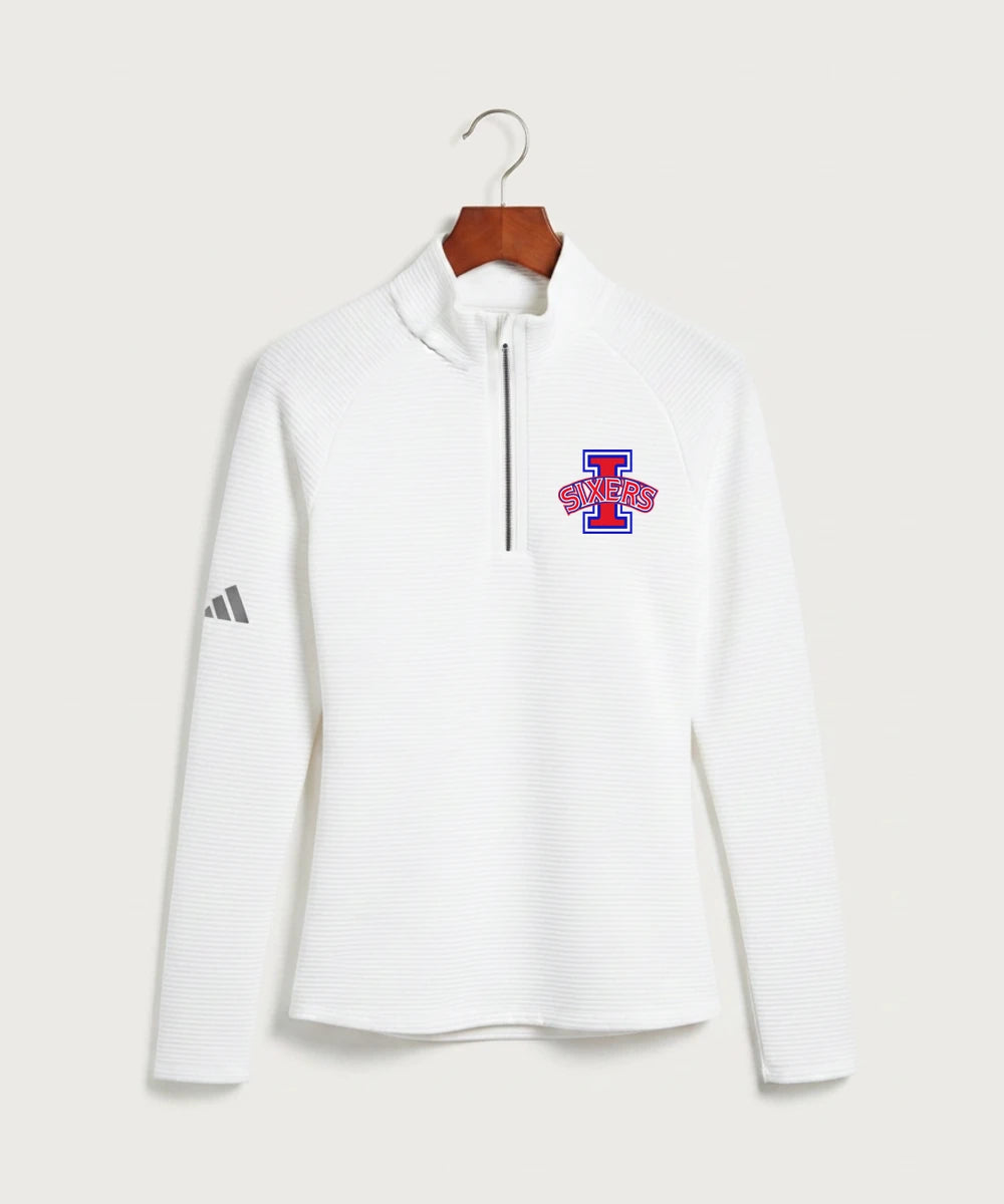 Independence High School Cheer Team - White Quarter Zip - Left Chest