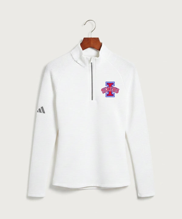 Independence High School Cheer Team - White Quarter Zip - Left Chest