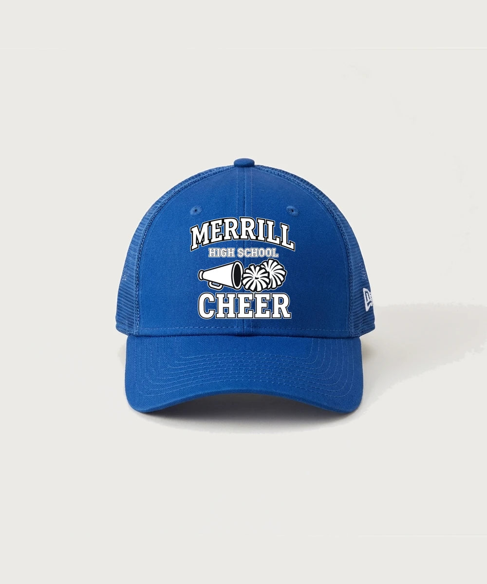 Merrill Dance and Cheer - Flag Royal/ Royal New Era - Stretch Mesh Cap. NE1020
