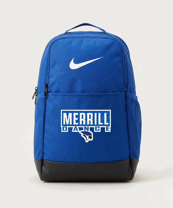 Merrill Dance and Cheer - Game Royal Nike Brasilia Medium Backpack NKDH7709