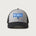 Merrill Dance and Cheer - Grey/ Black New Era - Stretch Mesh Cap. NE1020