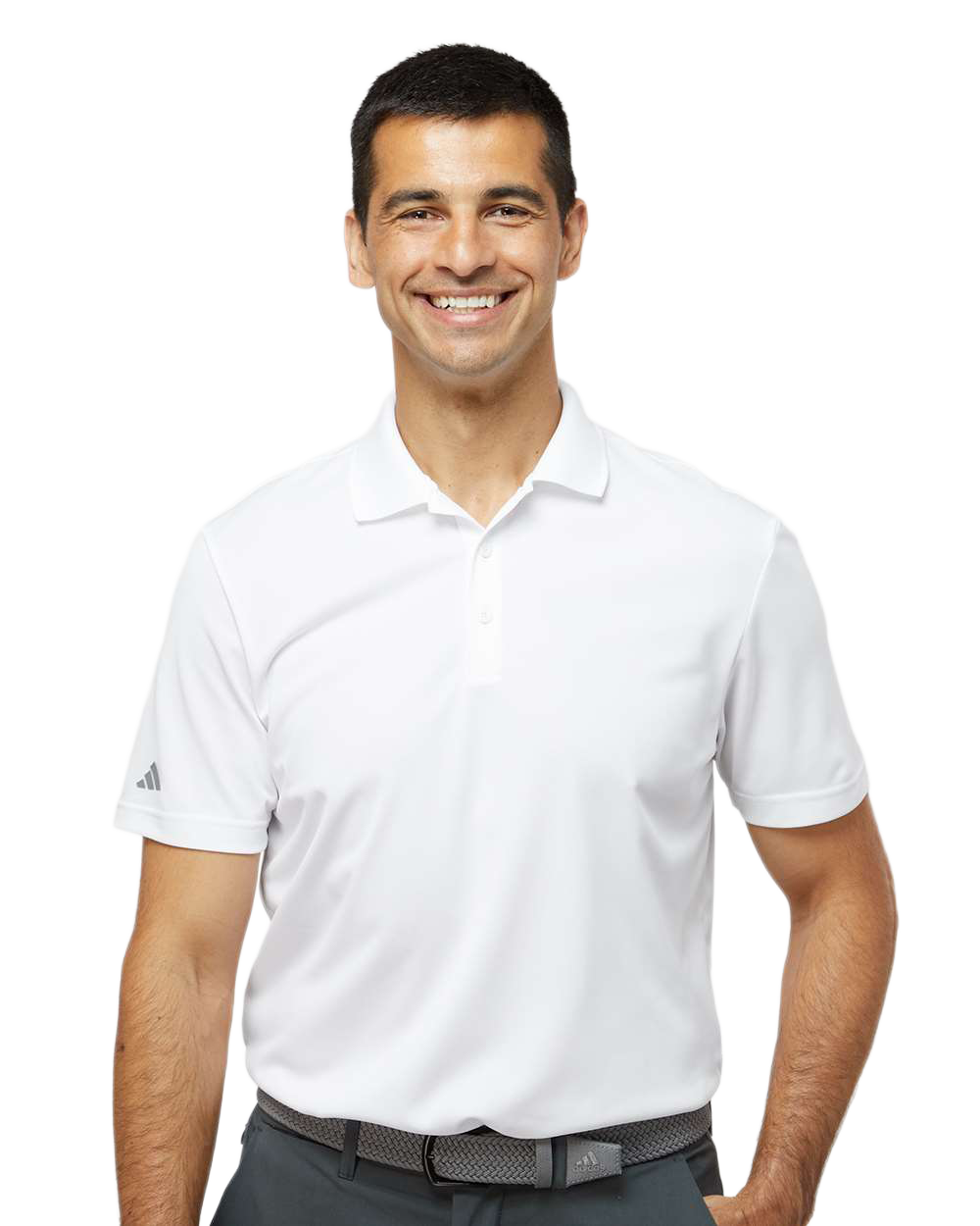 TEST: Ashwaubenon Baseball - White Polo - Left Chest