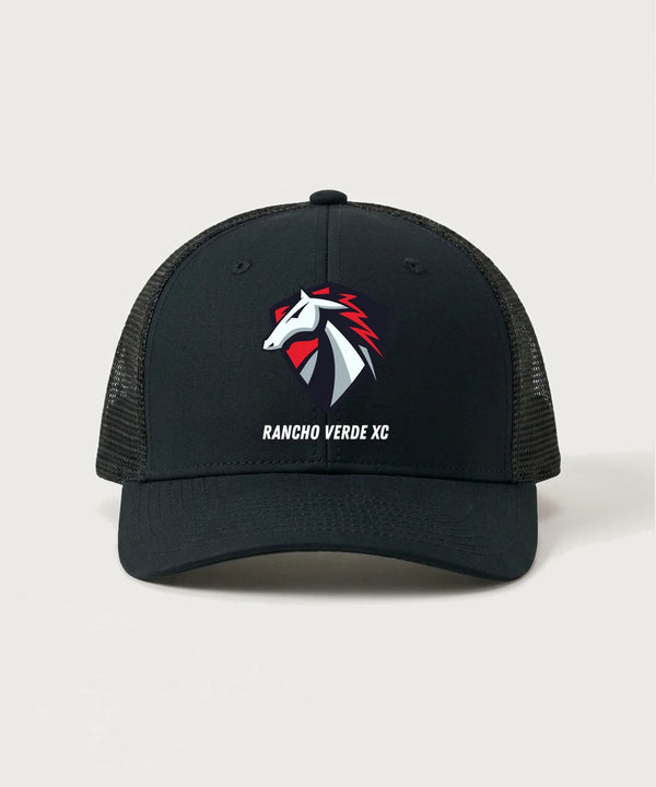 Rancho Verde XC - Black/ Black Sport-Tek Club Trucker Cap STC46