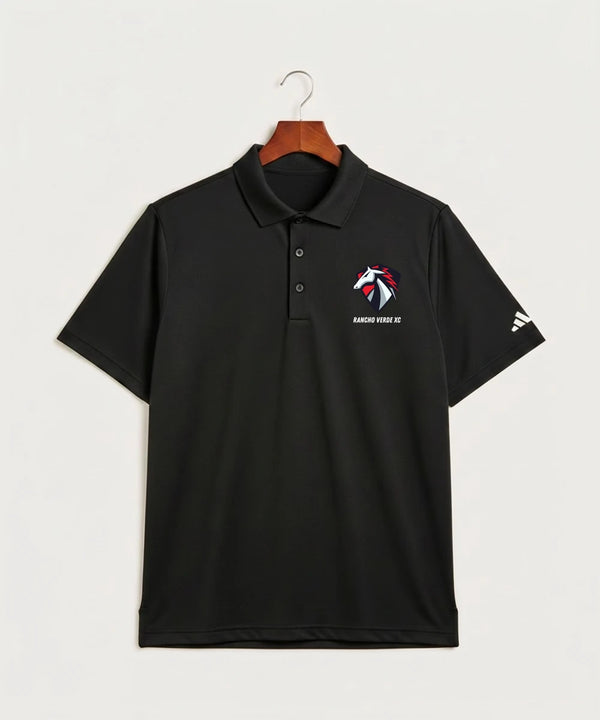 Rancho Verde Cross Country - Black Polo - Left Chest