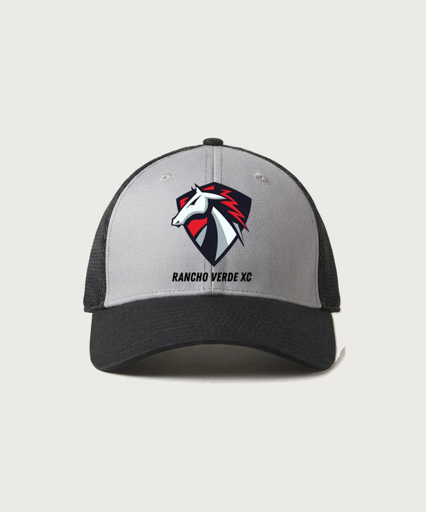Rancho Verde XC - Grey/ Black New Era - Stretch Mesh Cap. NE1020