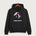Rancho Verde XC - Jet Black Port & Co Core Fleece Pullover Hooded Sweatshirt. PC78H