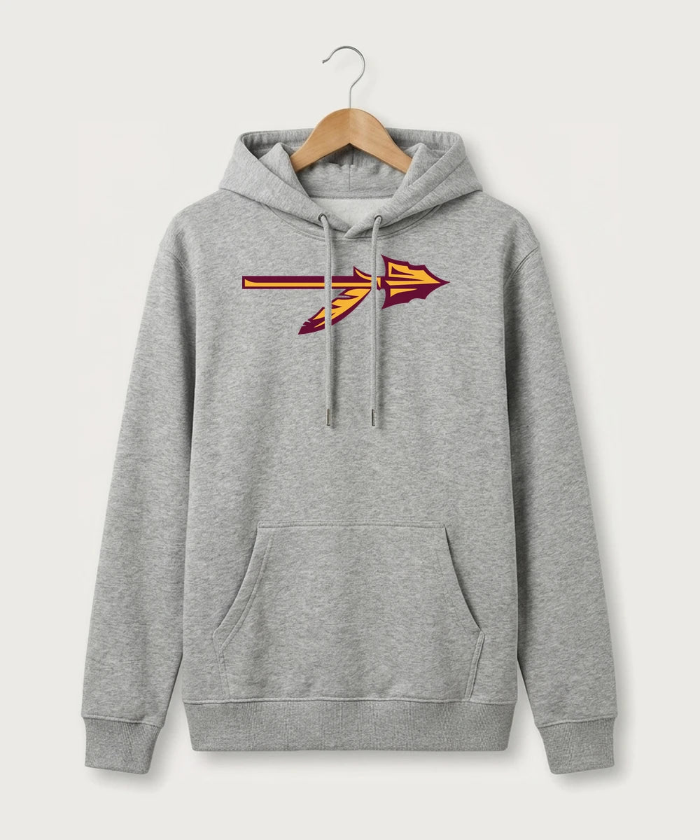 Stockton High School Football - Heather Grey Hoodie Value