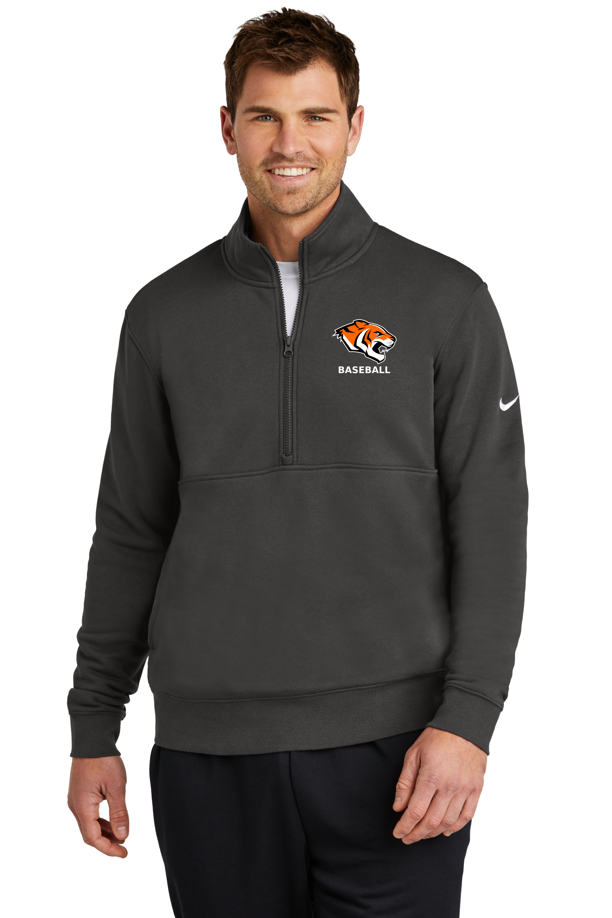 Morris Baseball Association - Anthracite 1/2 Zip - Left Chest