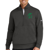 La Crescent Softball - Anthracite 1/2 Zip - Left Chest