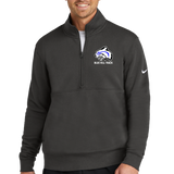 Blue Hill High School - Anthracite 1/2 Zip - Left Chest