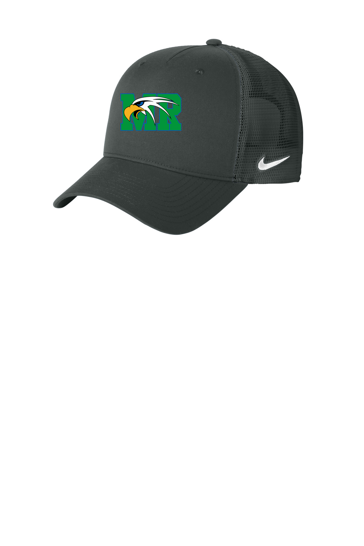 Maple River High School hockey_boys - Anthracite/ Anthracite Nike Snapback Mesh Trucker Cap NKFN9893