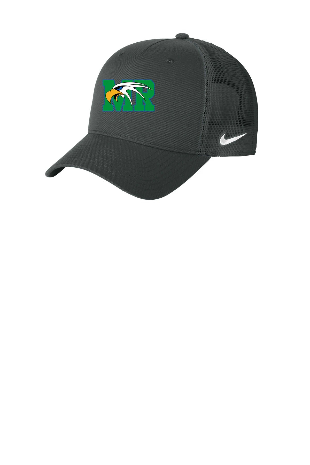 Maple River High School hockey_boys - Anthracite/ Anthracite Nike Snapback Mesh Trucker Cap NKFN9893