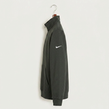 Amboy Football general - Anthracite Nike Club Fleece Sleeve Swoosh 1/2-Zip NKDX6718 (side)