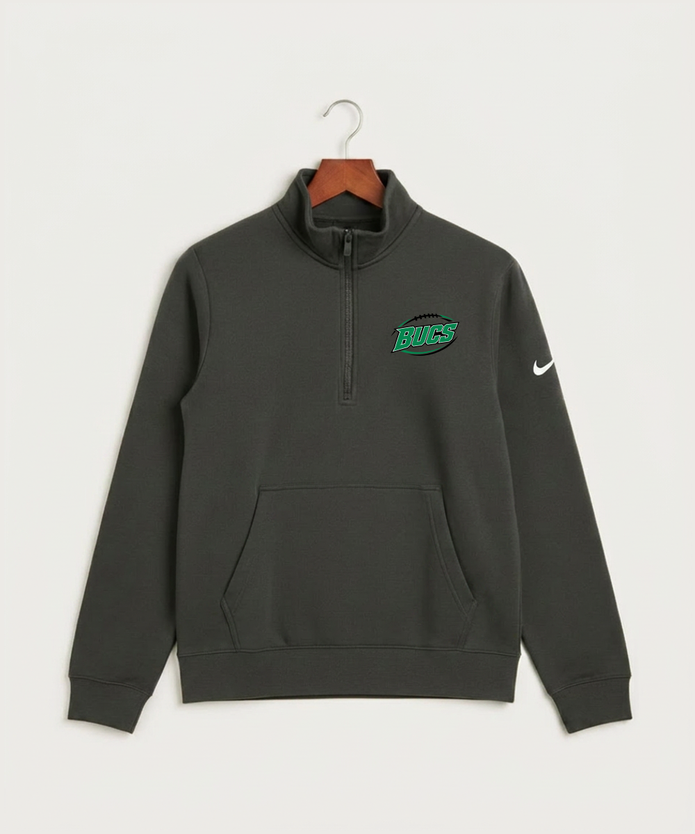 Waterville-Elysian-Morristown High School Football (Boys) - Anthracite Nike Club Fleece Sleeve Swoosh 1/2-Zip NKDX6718