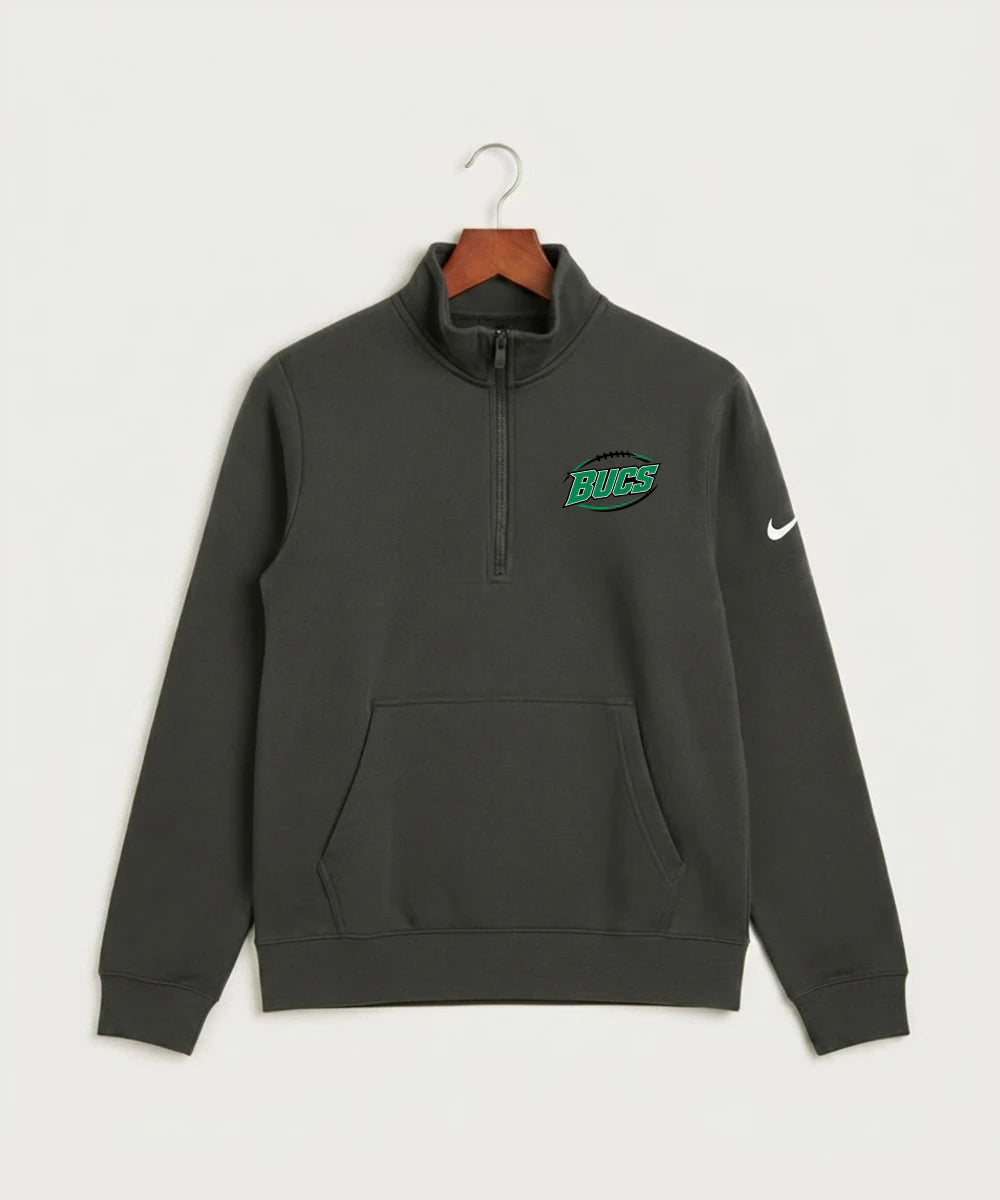Waterville-Elysian-Morristown High School Football (Boys) - Anthracite Nike Club Fleece Sleeve Swoosh 1/2-Zip NKDX6718