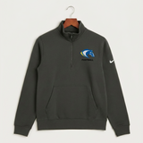 Riverside High School Football general - Anthracite Nike Club Fleece Sleeve Swoosh 1/2-Zip NKDX6718