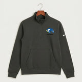 Riverside High School Football general - Anthracite Nike Club Fleece Sleeve Swoosh 1/2-Zip NKDX6718