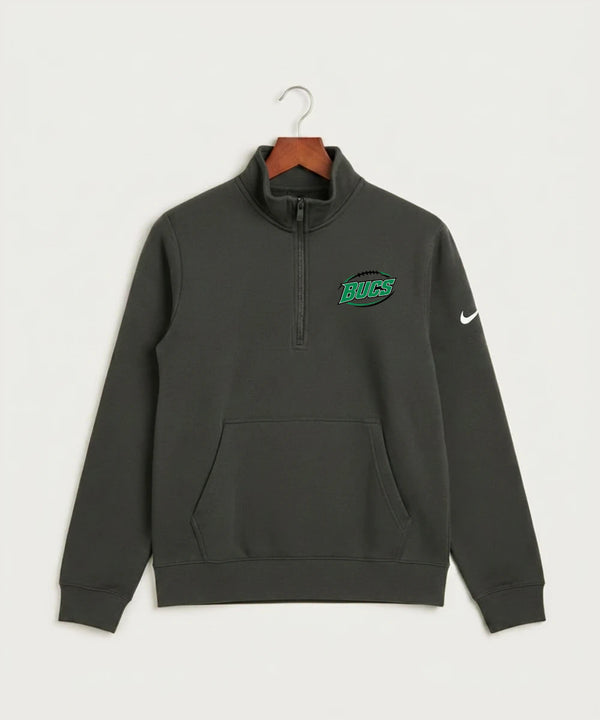 Waterville-Elysian-Morristown High School Football (Boys) - Anthracite Nike Club Fleece Sleeve Swoosh 1/2-Zip NKDX6718