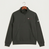Point Dance Ensemble Dance - Anthracite Nike Club Fleece Sleeve Swoosh 1/2-Zip NKDX6718