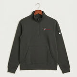 Point Dance Ensemble Dance - Anthracite Nike Club Fleece Sleeve Swoosh 1/2-Zip NKDX6718