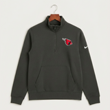 Forreston Athletics general - Anthracite Nike Club Fleece Sleeve Swoosh 1/2-Zip NKDX6718
