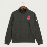 Amboy Football general - Anthracite Nike Club Fleece Sleeve Swoosh 1/2-Zip NKDX6718