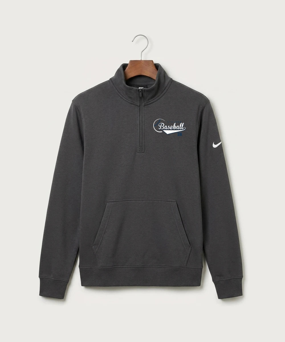 Codex Team Store E2E Cancel 20260921 - Anthracite Nike Club Fleece Sleeve Swoosh 1/2-Zip NKDX6718