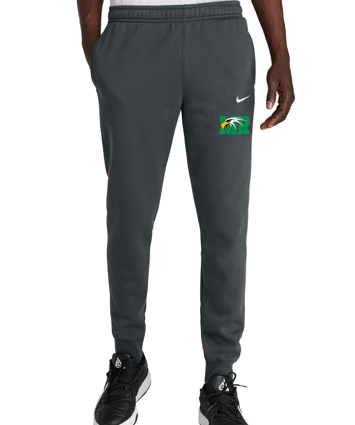 Maple River High School tennis - Anthracite Nike Club Fleece Jogger NKHM8045