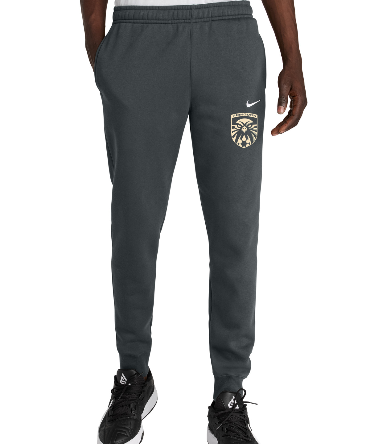 Abingdon High School soccer_boys - Anthracite Nike Club Fleece Jogger NKHM8045